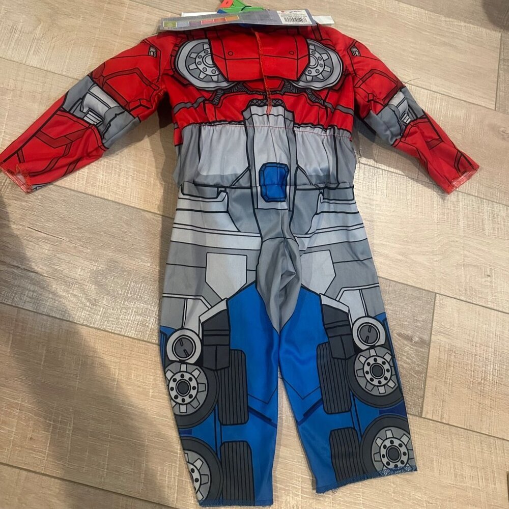 TRANSFORMERS YOUTH KIDS HALLOWEEN COSTUME 2T NEW OPTIMUS PRIME - Picture 7 of 8